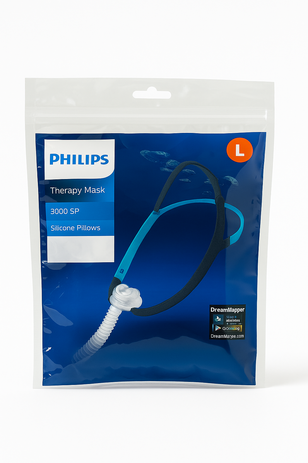 Masque CPAP Philips DreamWear 3000 SP (Silicone Pillows)